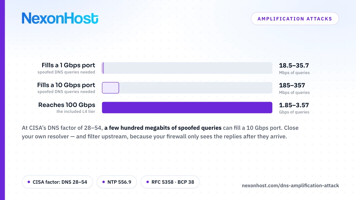 DNS Amplification Attack: Why Your Firewall Can't Stop the Flood, and How Not to Be a Reflector
