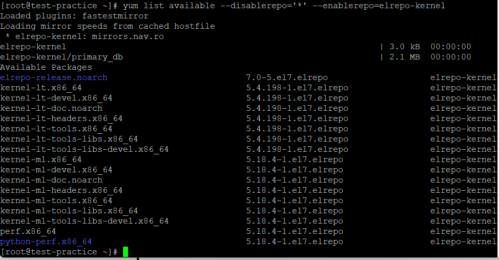 Linux Centos Kernel Stable Version CentOS 7 : how to update kernel - NexonHost.com