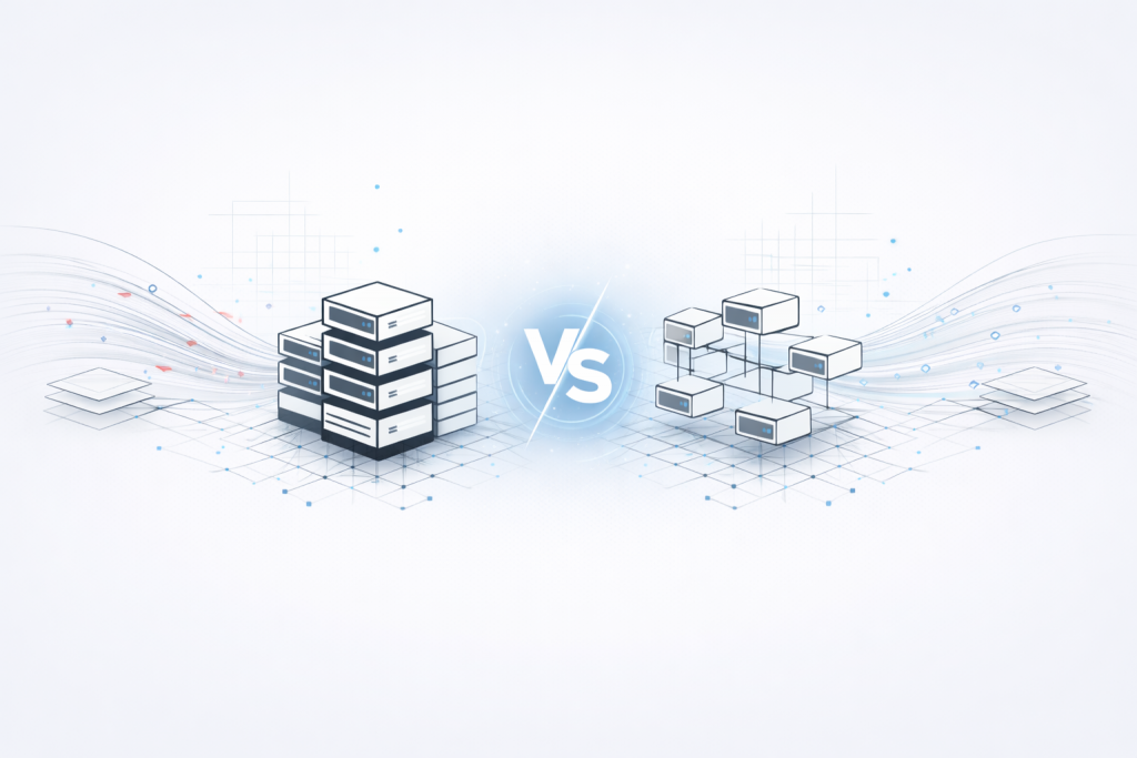 Servers vs Proxies