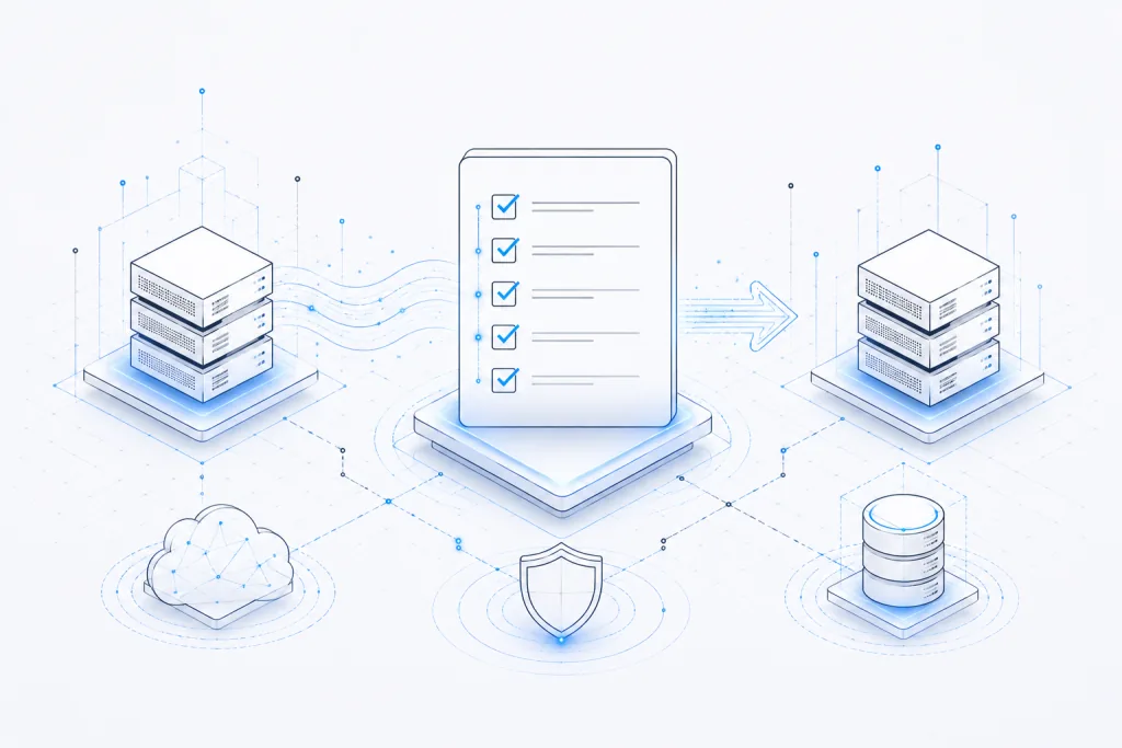 Germany VPS migration checklist for secure internal business tools